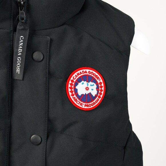Canada Goose Freestyle Black Down-Filled Puffer Vest - Picture 5 of 16